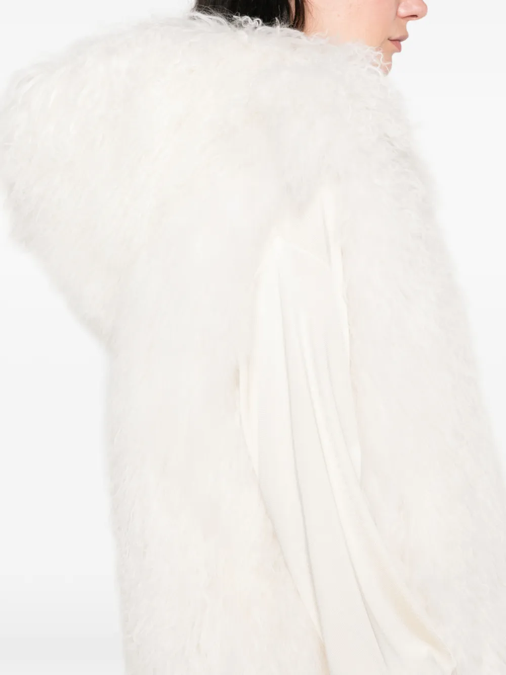 Yves Salomon Lammy bodywarmer Wit
