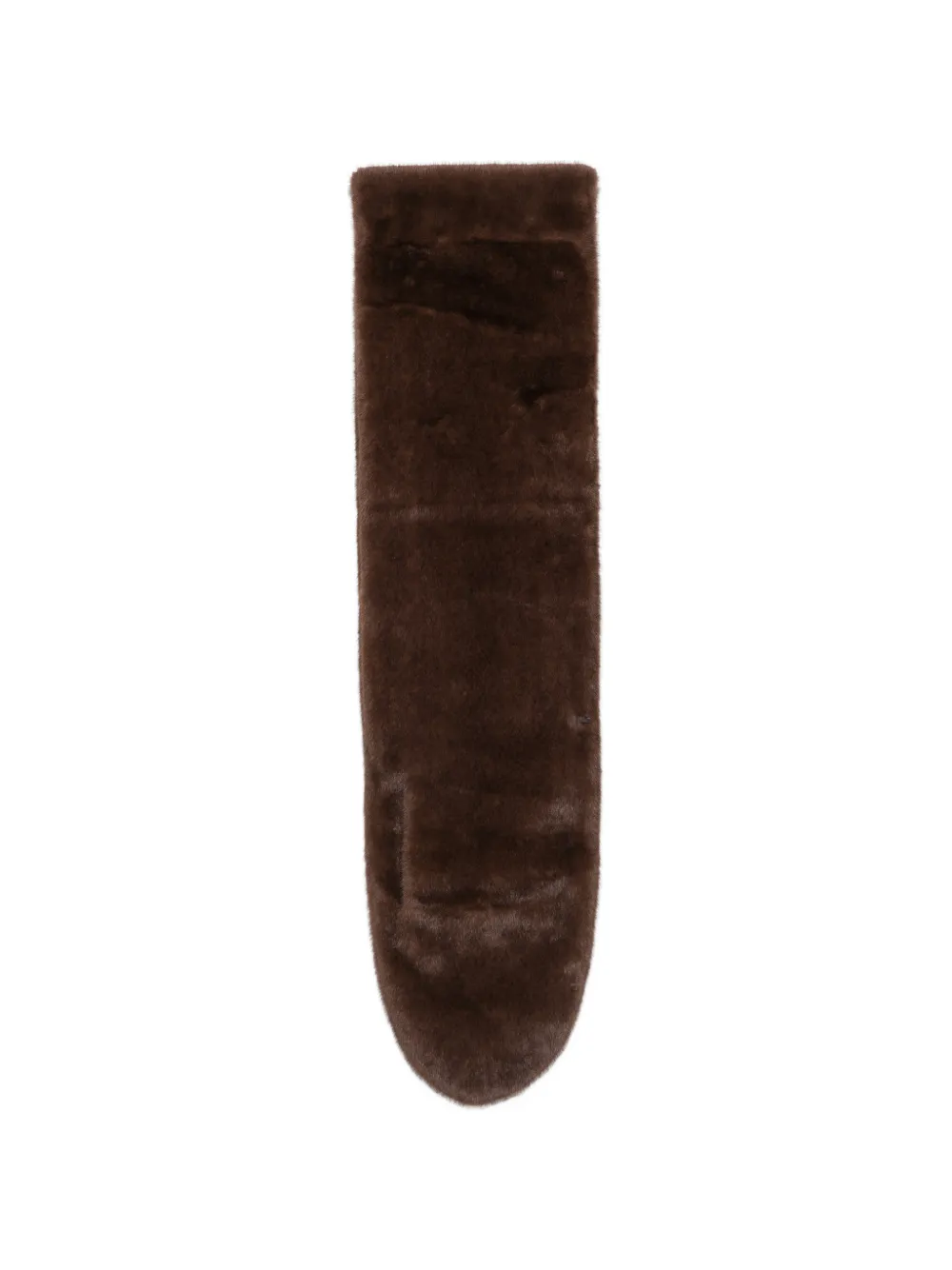 P.A.R.O.S.H. faux-fur scarf - Marrone