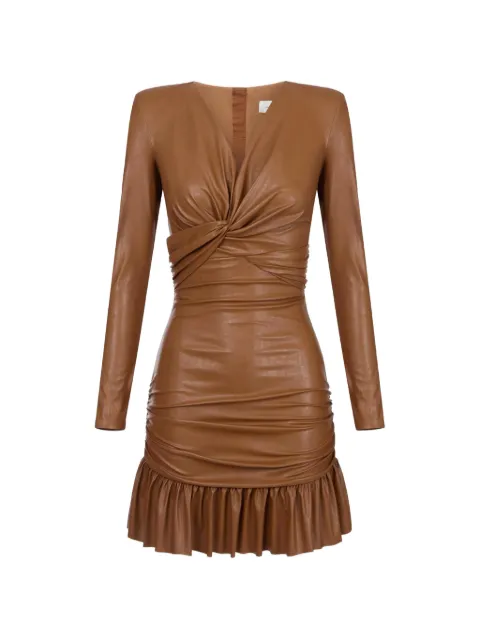 Elisabetta Franchi mini dress with flounce