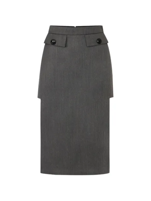 Elisabetta Franchi Cool wool skirt