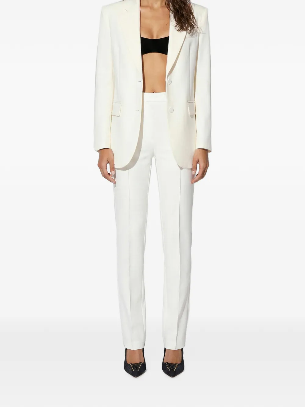Elisabetta Franchi Gabardine jack Beige