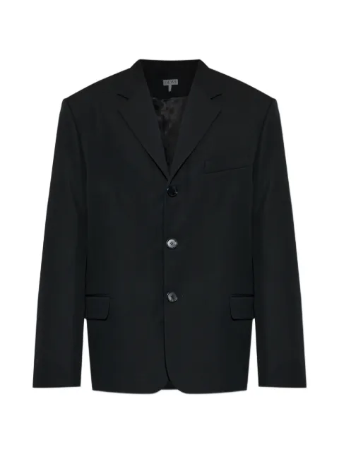 LOEWE notch-lapel wool blazer