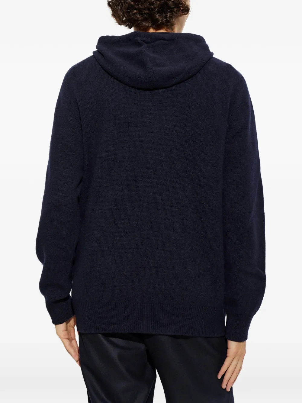 Laneus Hoodie met trekkoord Blauw