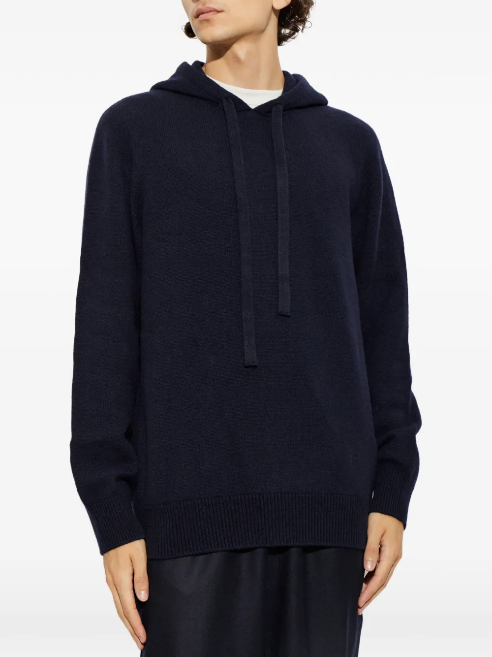 Laneus Hoodie met trekkoord Blauw