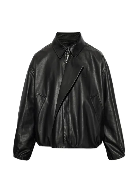 LOEWE zip-fastening leather jacket