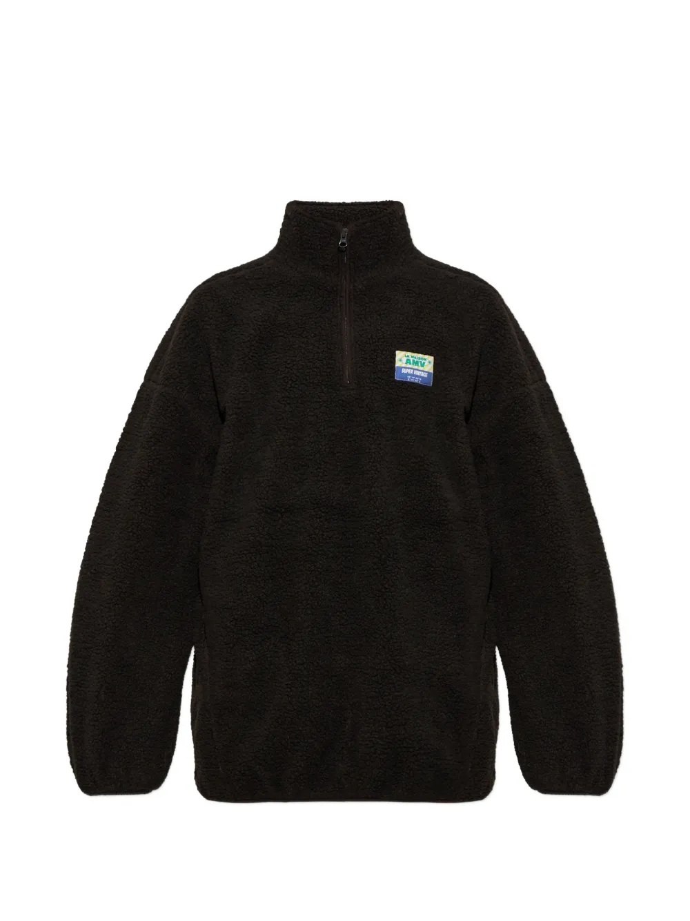 American Vintage quarter-zip sweatshirt - Marrone