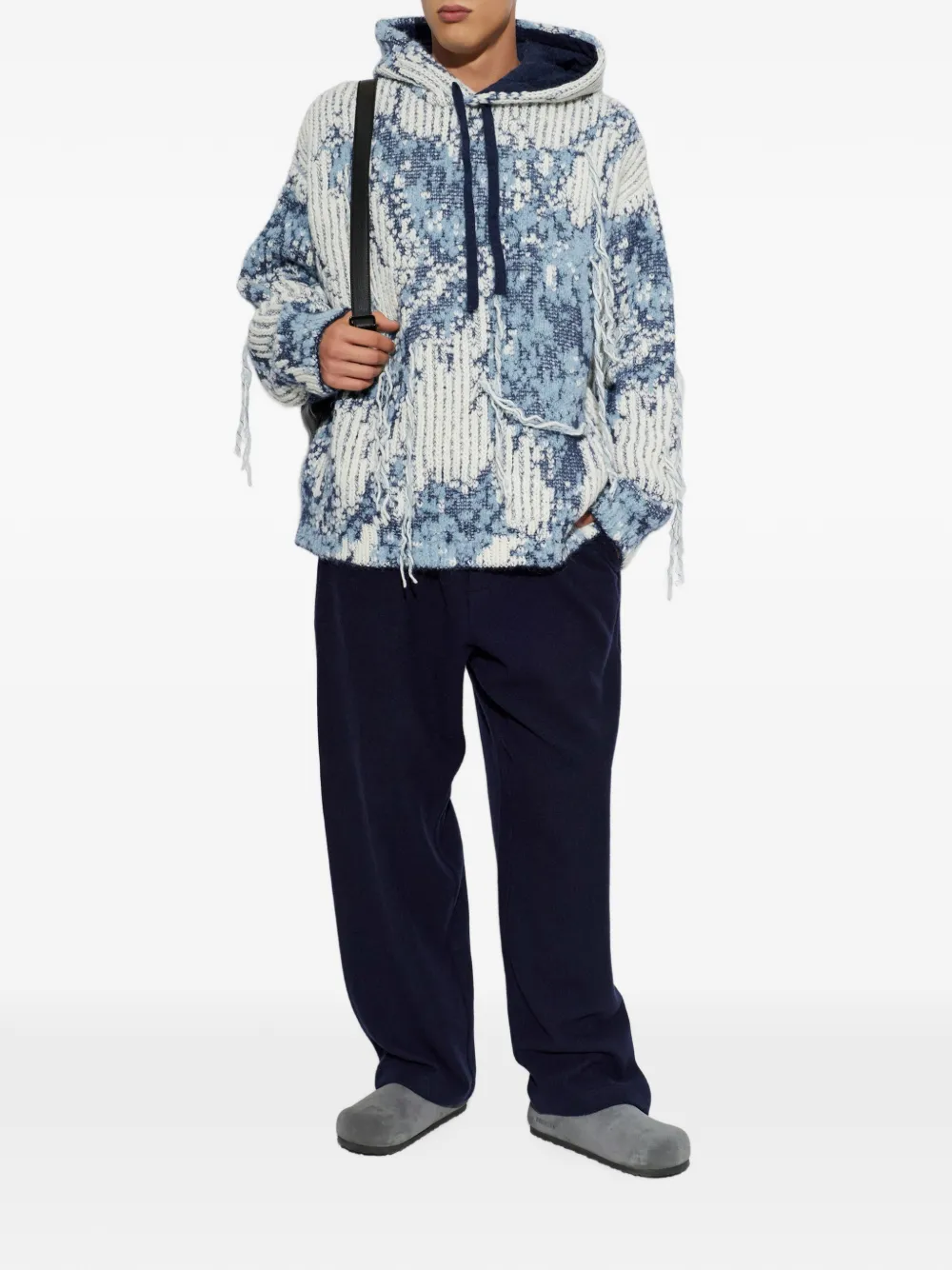 Laneus Hoodie met lange mouwen Blauw