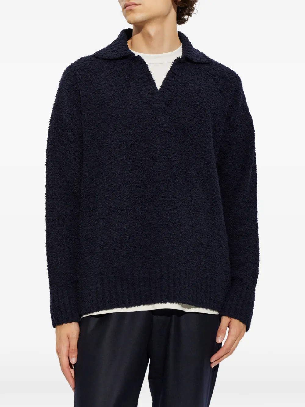 Laneus Trui met lange mouwen Blauw