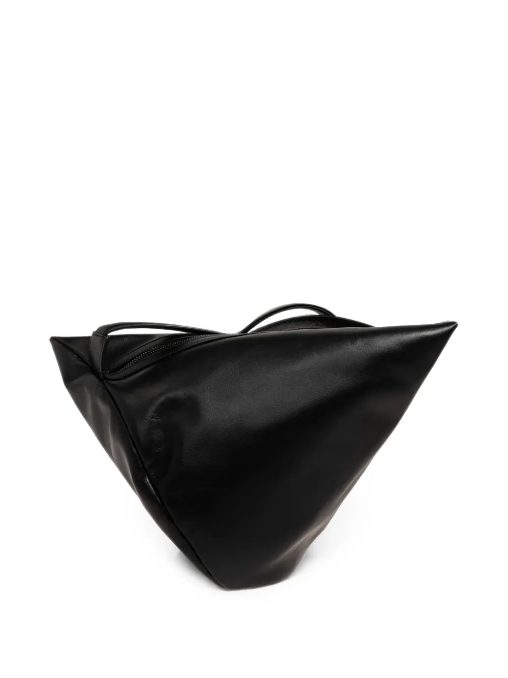 Discord Yohji Yamamoto Leren schoudertas Zwart