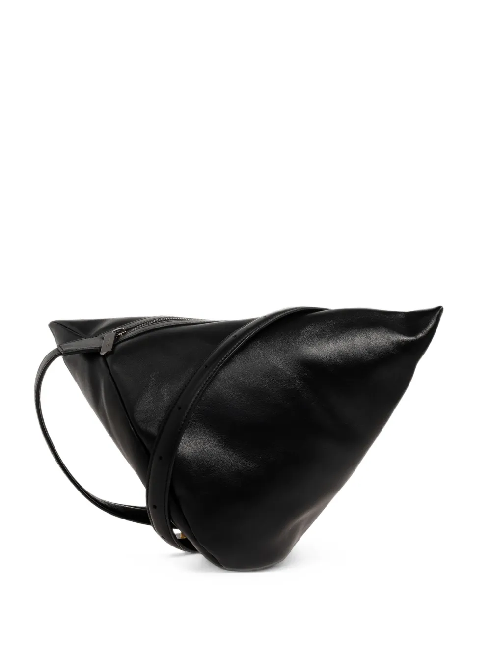 Discord Yohji Yamamoto Borsa a spalla in pelle - Nero