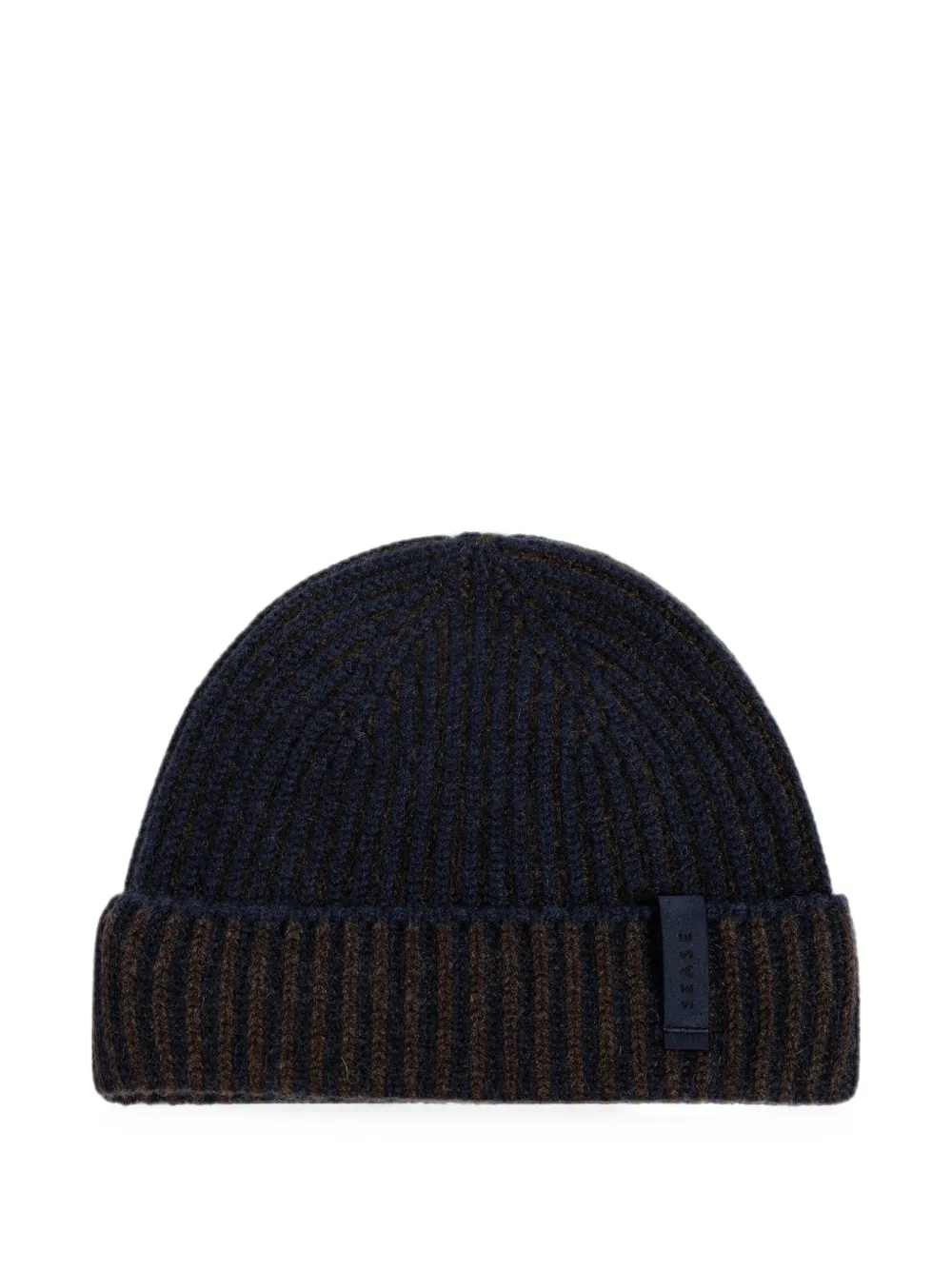 Sease ribbed-knit beanie hat - Blu