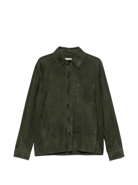 Arma Dino suede chest-pocket jacket