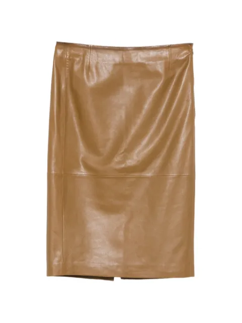 Dorothee Schumacher Sleek Statement leather skirt