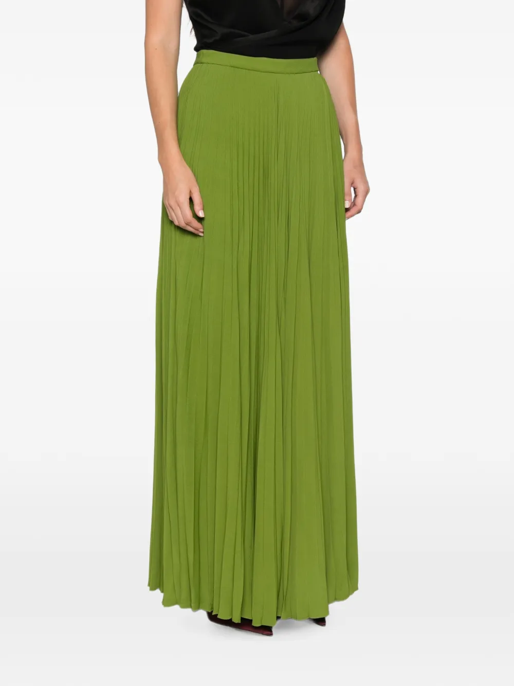 TOM FORD Maxi-plooirok Groen