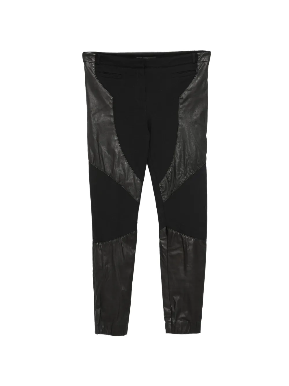 Givenchy Pre-Owned Pantaloni con inserti anni 2000 - Nero