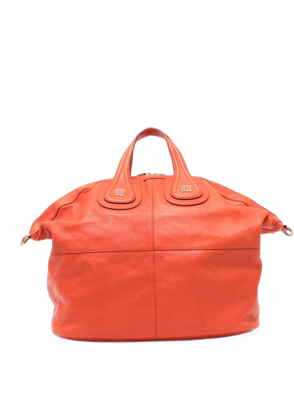 Givenchy Pre-Owned Nightingale leather tote bag - Arancione