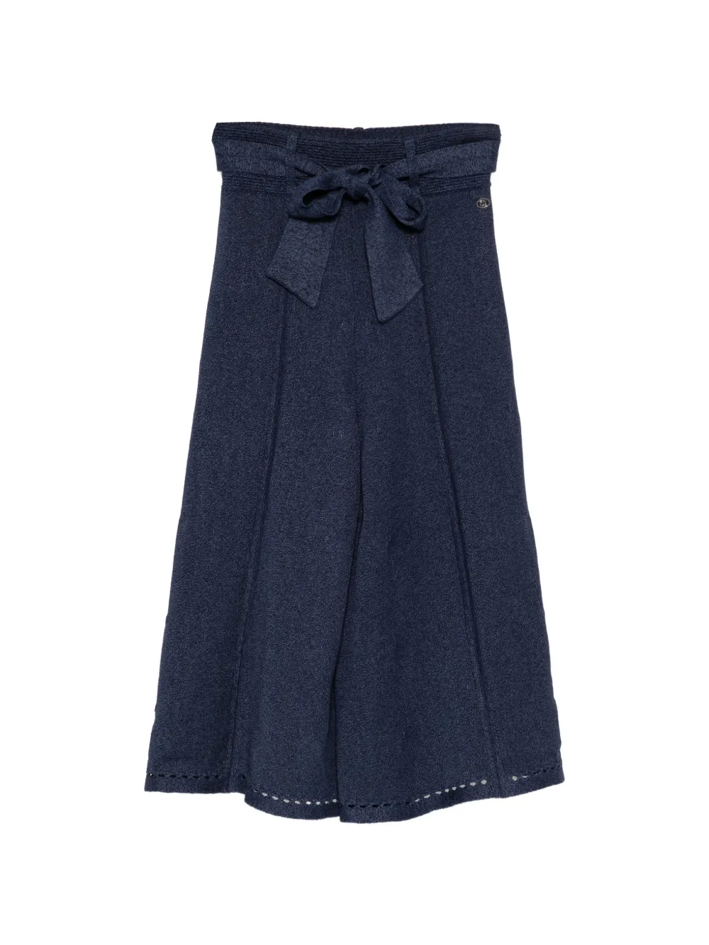 CHANEL Pre-Owned wide-leg culottes - Blu
