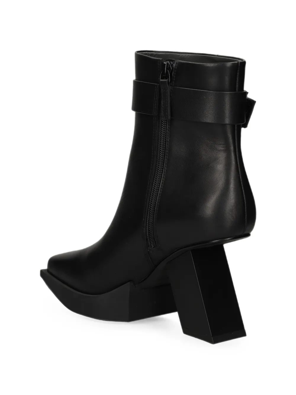 United Nude sculptural platform ankle boots Zwart