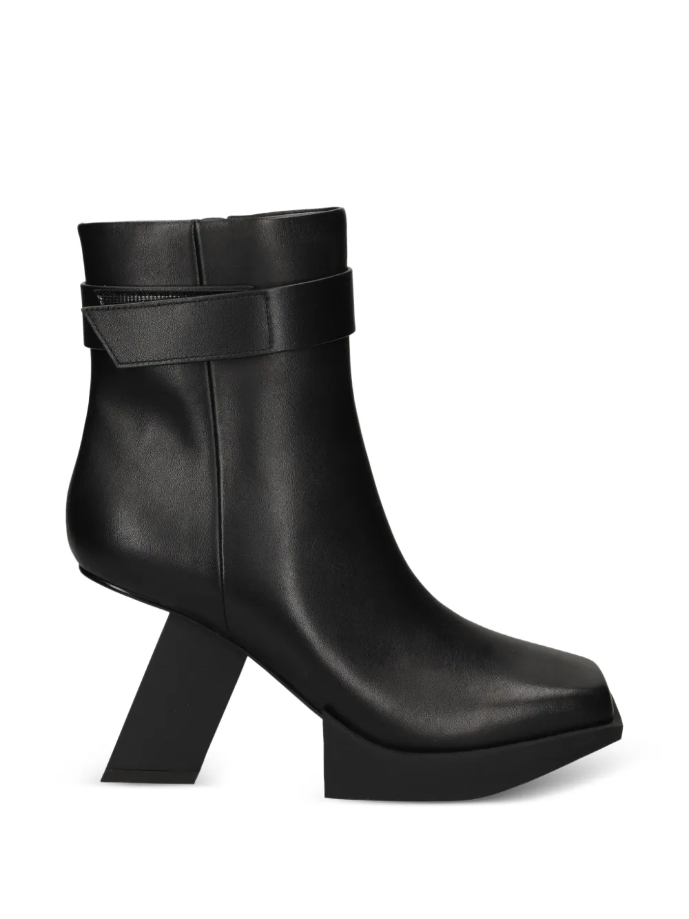 United Nude sculptural platform ankle boots Zwart