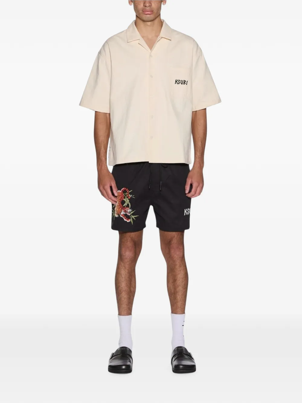 Ksubi Stay Up shorts Zwart