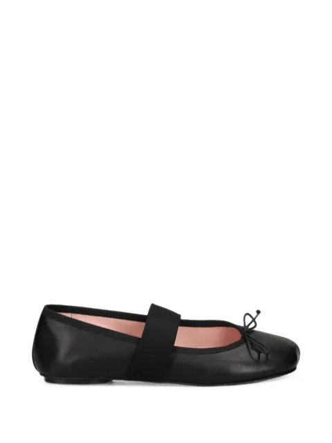 Pretty Ballerinas Yuma bow-detail elasticated-strap ballet flats