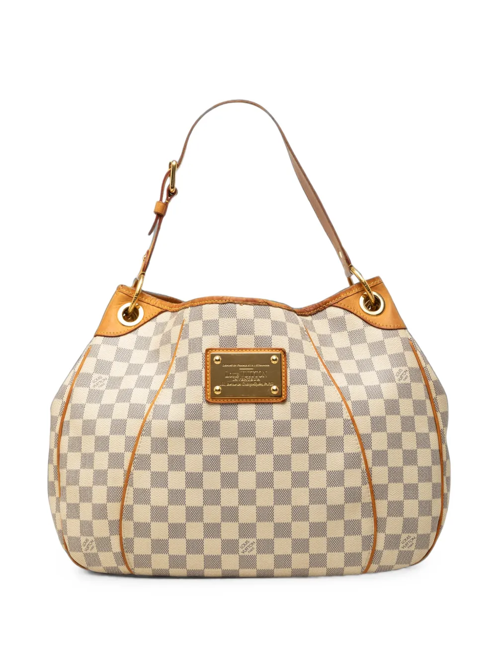 Louis Vuitton Pre-Owned 2008-2013 Damier Azur Galliera PM shoulder bag - Bianco