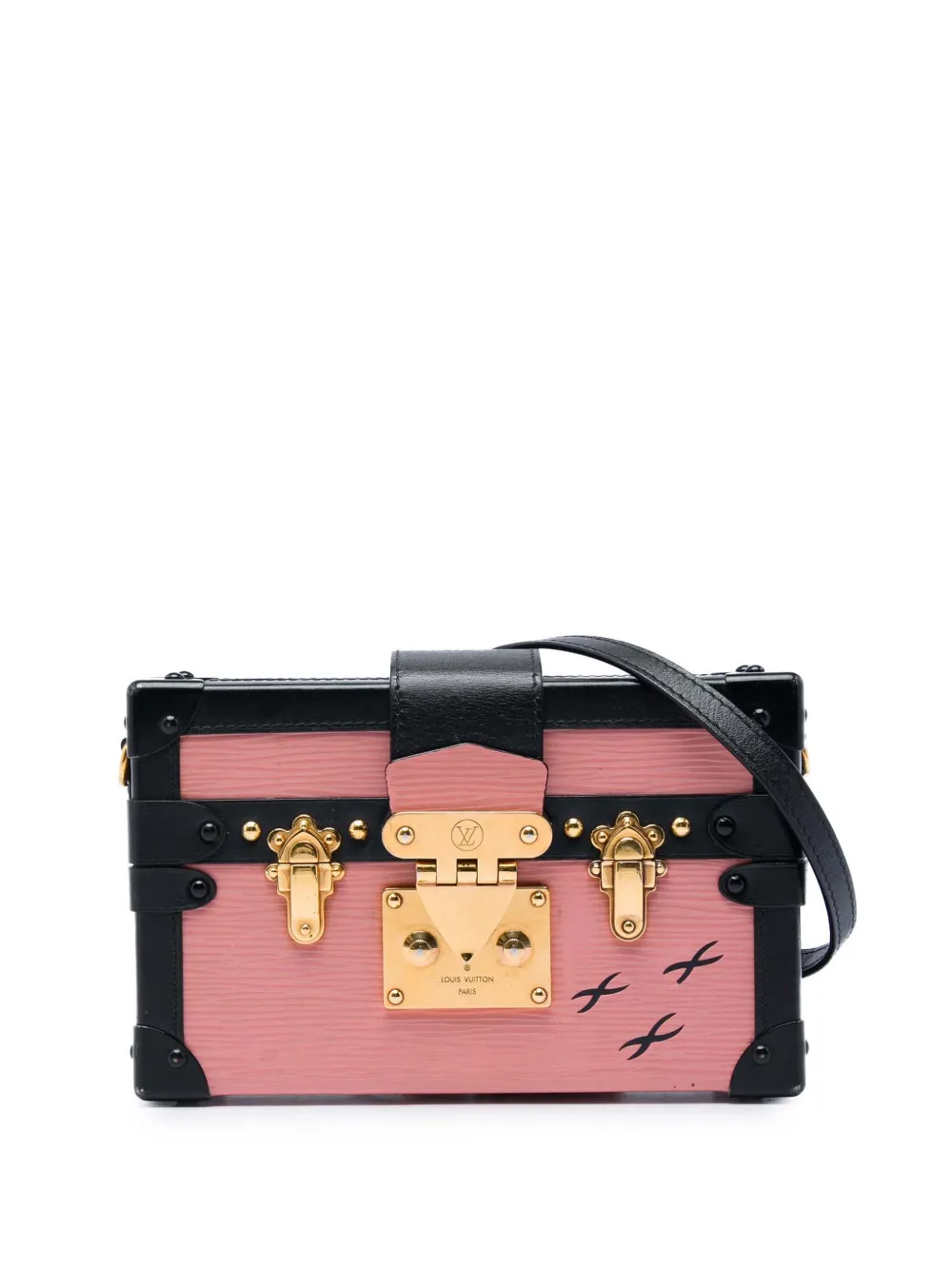 Louis Vuitton Pre-Owned 2015 Epi Petit Malle crossbody bag - Rosa