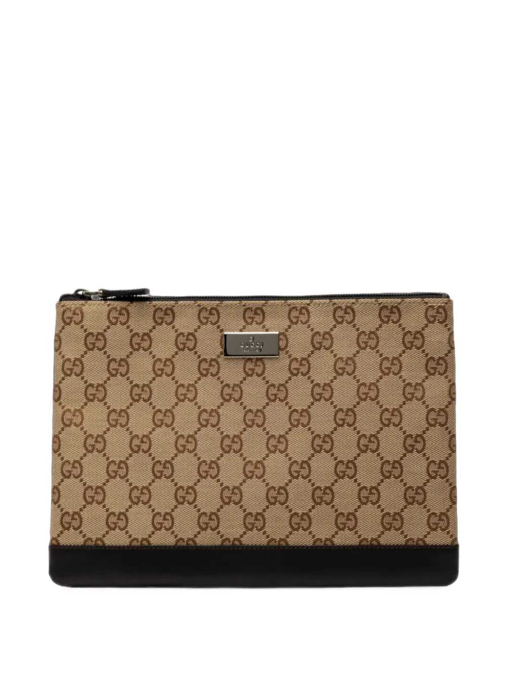 Gucci Pre-Owned 2000-2015 GG Canvas clutch bag - Toni neutri