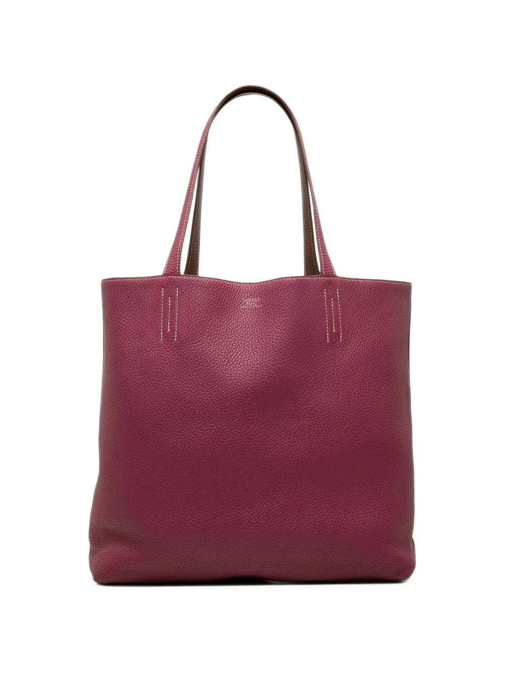 Hermès Pre-Owned 2010-2020 Clemence Double Sens 36 tote bag - Rosa