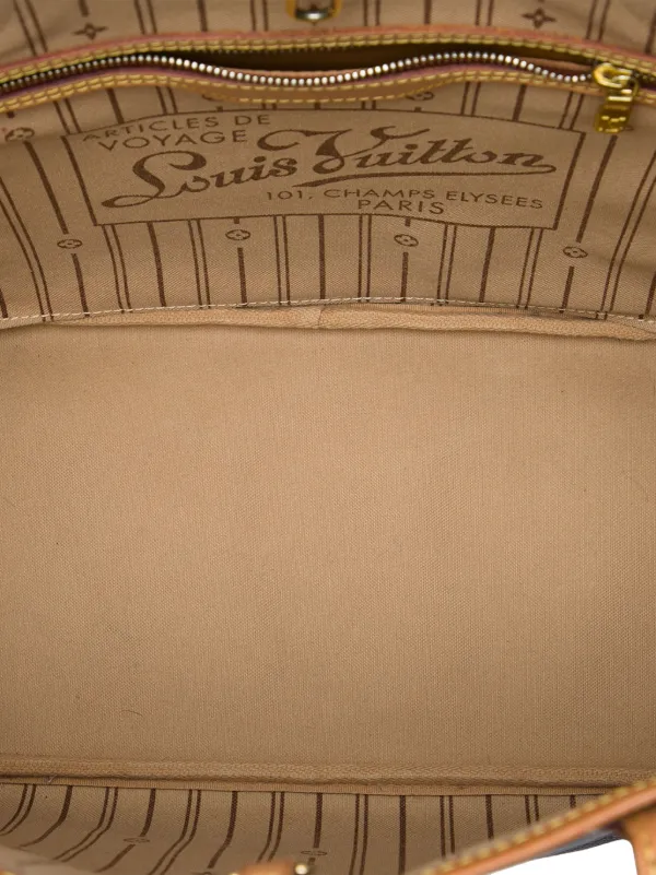 Louis Vuitton Pre-Owned 2013 Monogram Neverfull MM Tote Bag Louis Vuitton Pre-Owned 2013 Monogram Neverfull MM Tote Bag