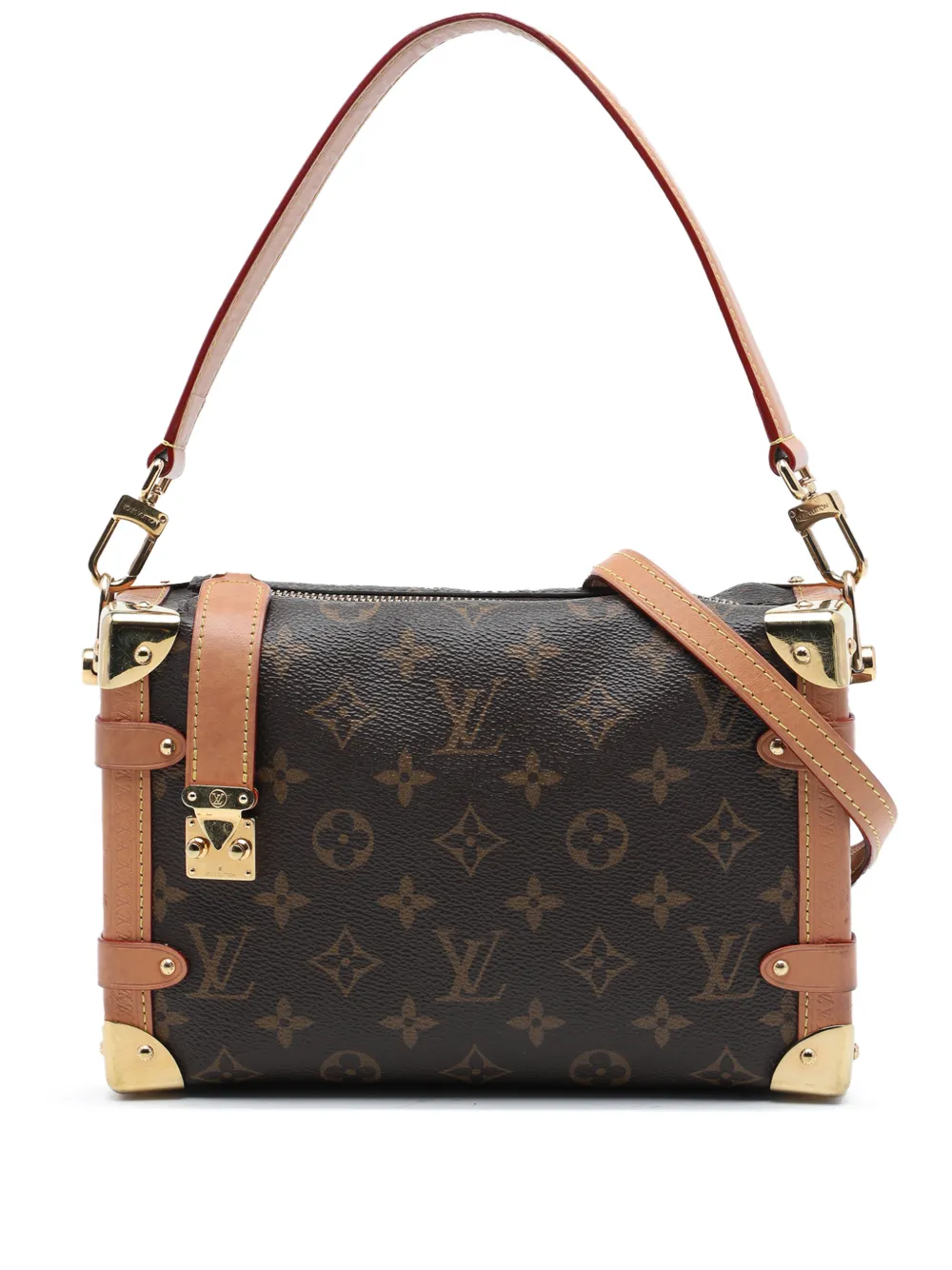 Louis Vuitton Pre-Owned 2022-2026 Monogram Side Trunk MM Satchel-Tasche - Braun
