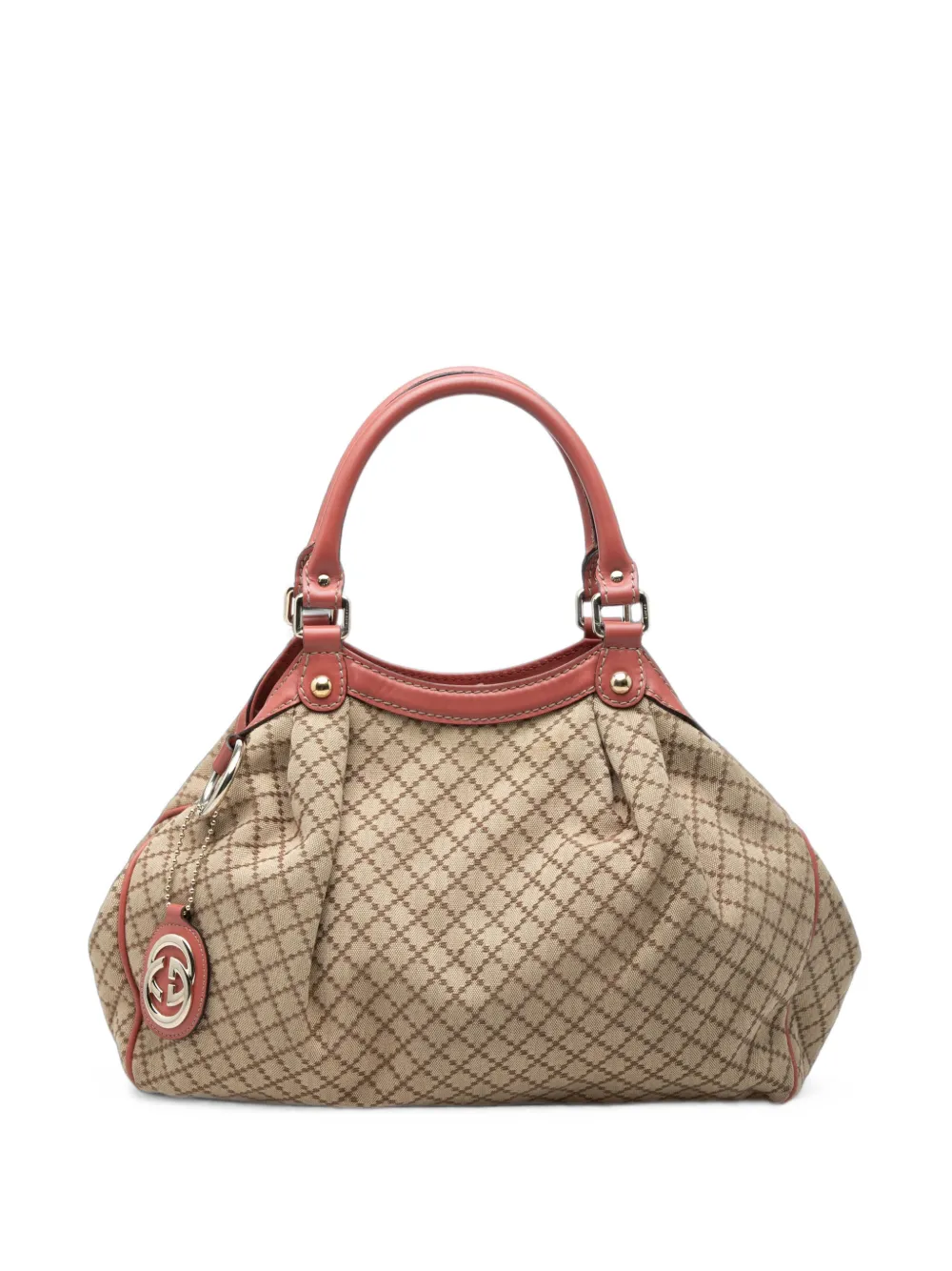 Gucci Pre-Owned 2000-2015 Medium Diamante Canvas Sukey tote bag - Toni neutri