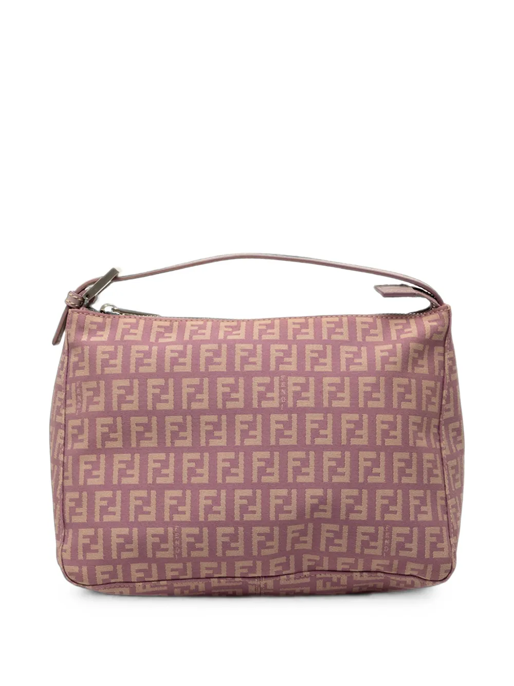 Fendi Pre-Owned Borsa a mano in tela con motivo Zucchino 2000-2010 - Rosa