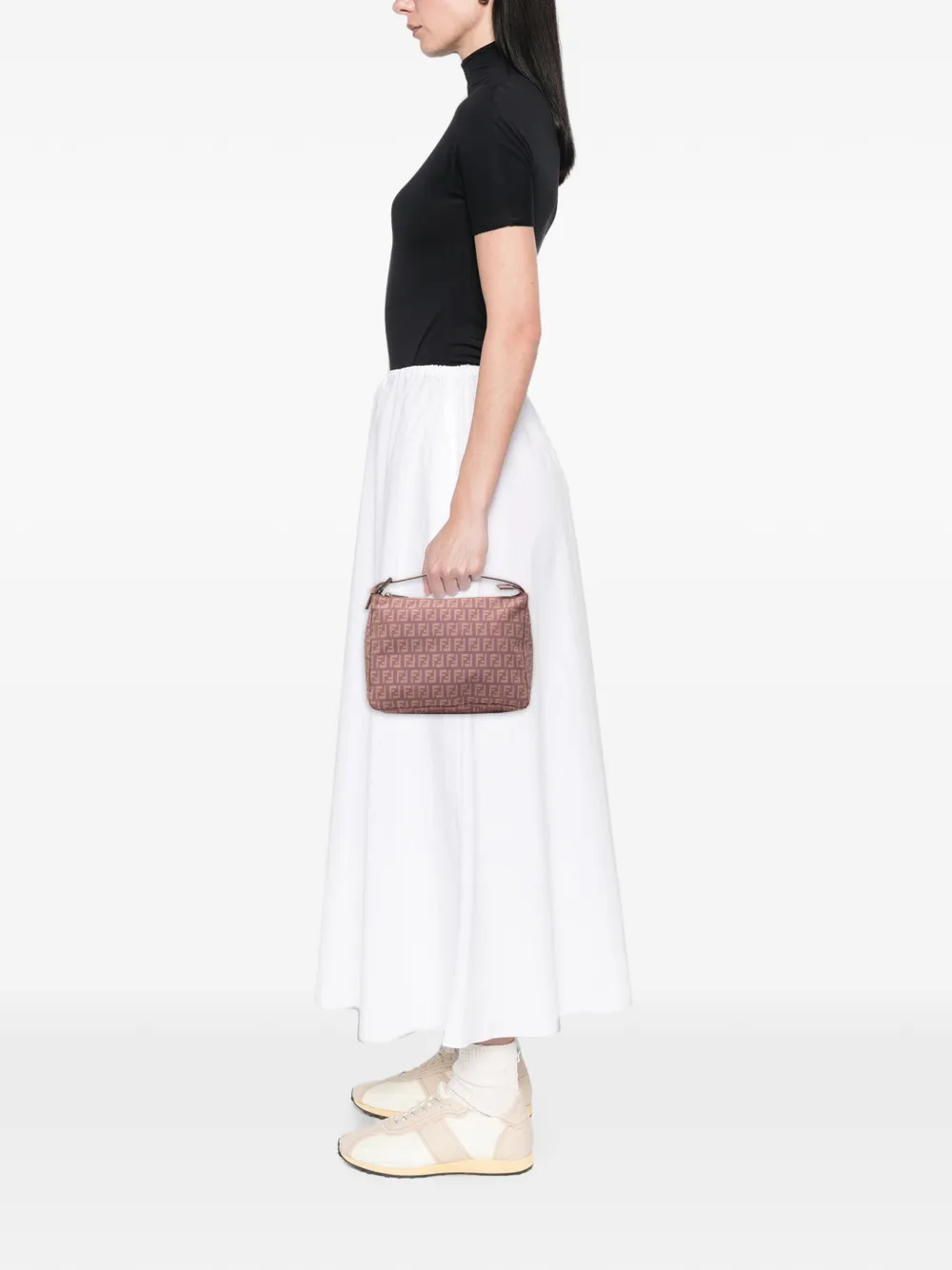 Fendi Pre-Owned 2000-2010 Zucchino Canvas Handtasche - Rosa