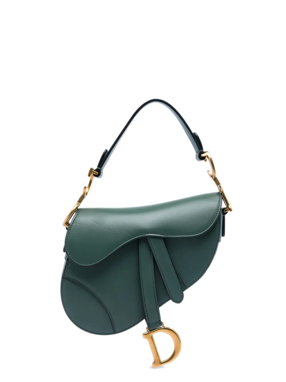 Christian Dior Pre-Owned 2009 mini Satchel-Tasche aus glattem Kalbsleder - Grün