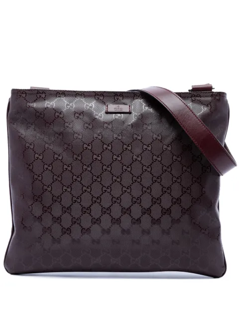 Gucci Pre-Owned bolsa crossbody Imprime con logo GG 2016-2026