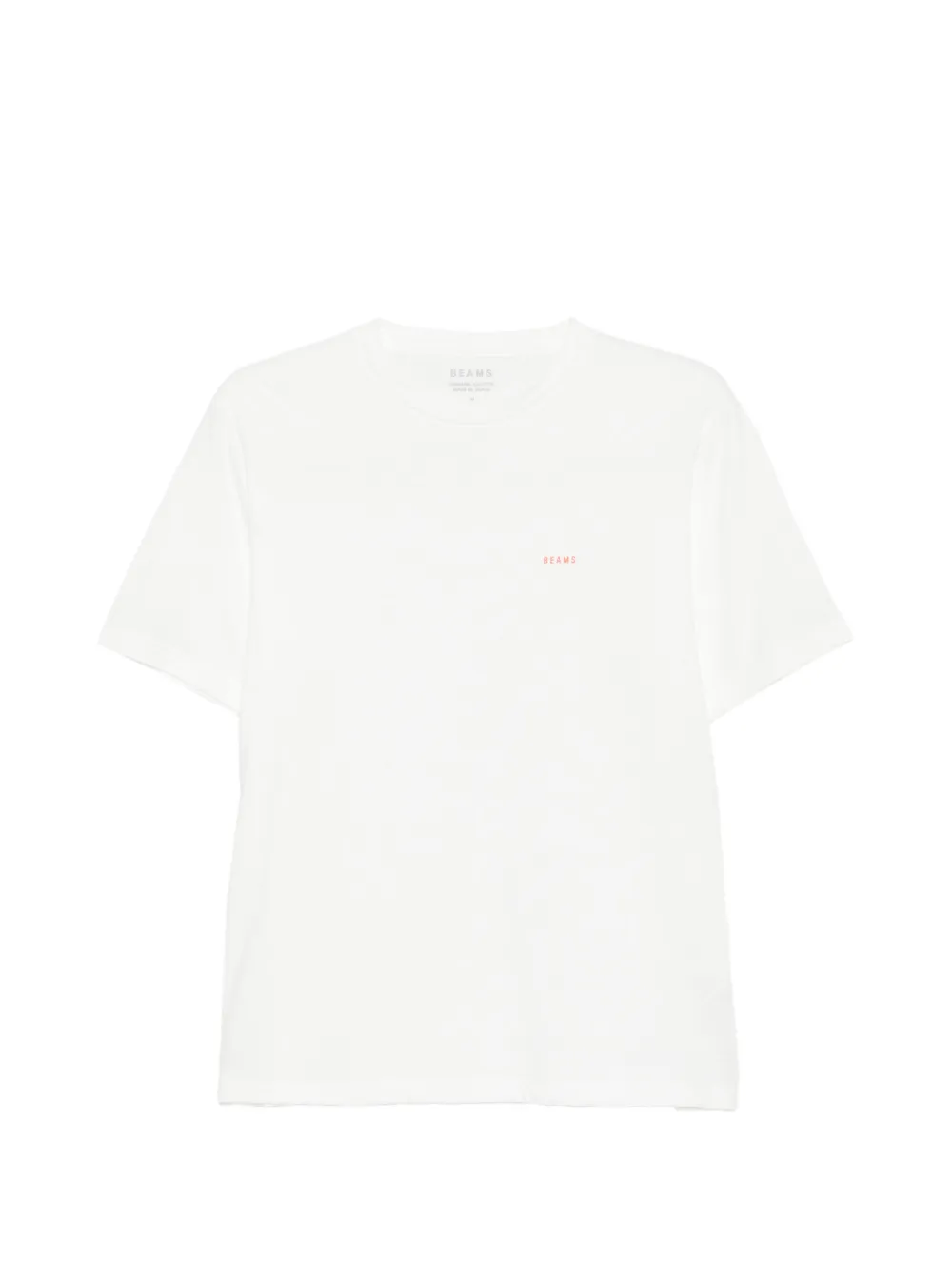 BEAMS logo印花T恤 | 白色 | Image 1
