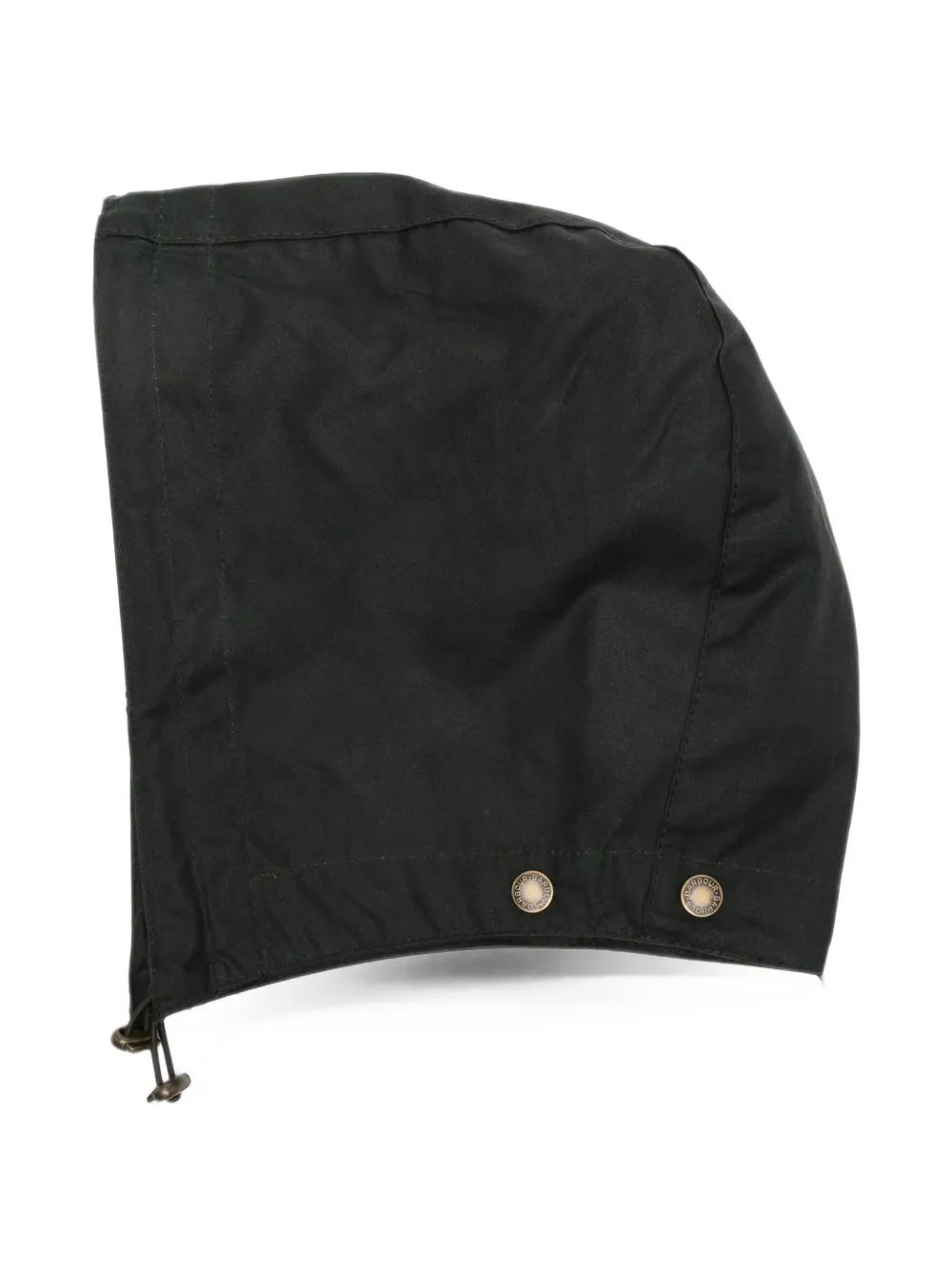Barbour press-stud hood - Grün