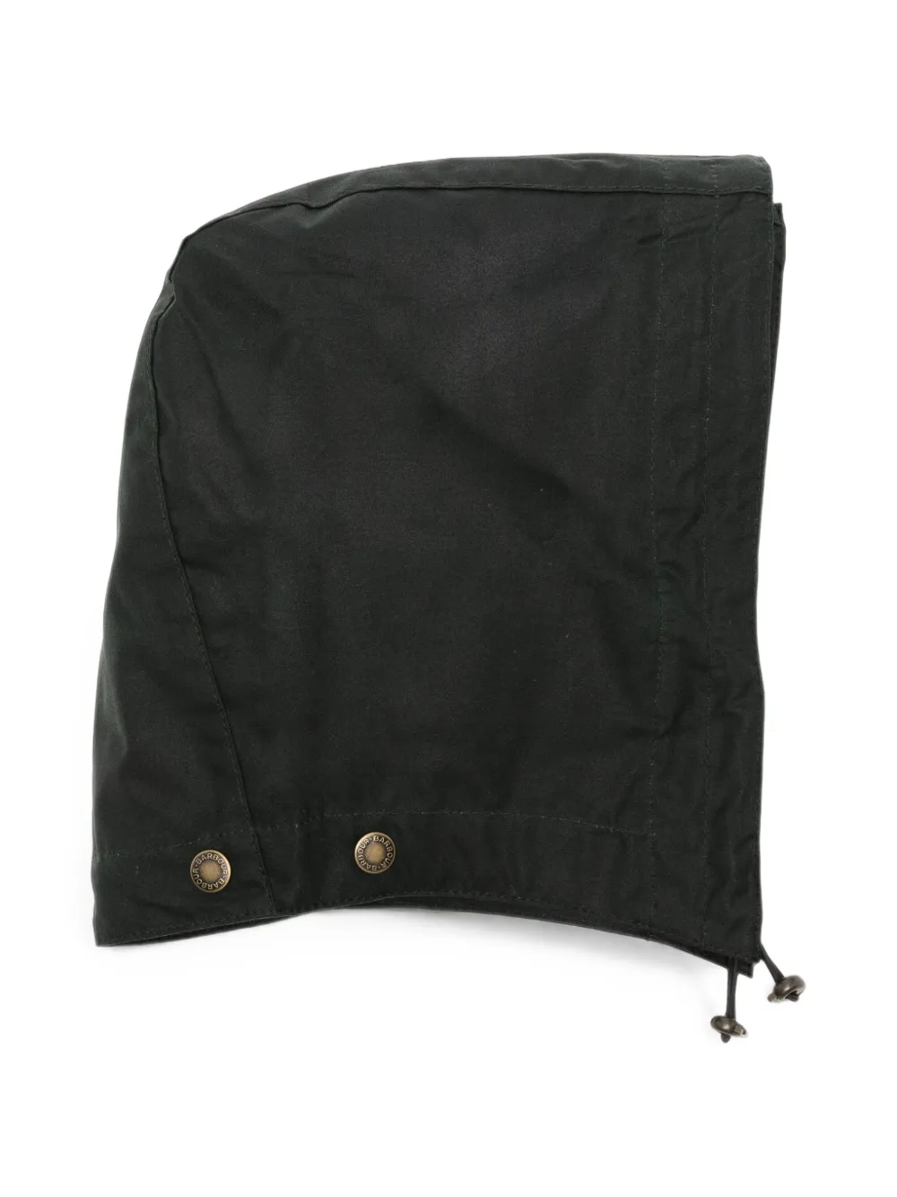 Barbour Capuchon met drukknoop Groen