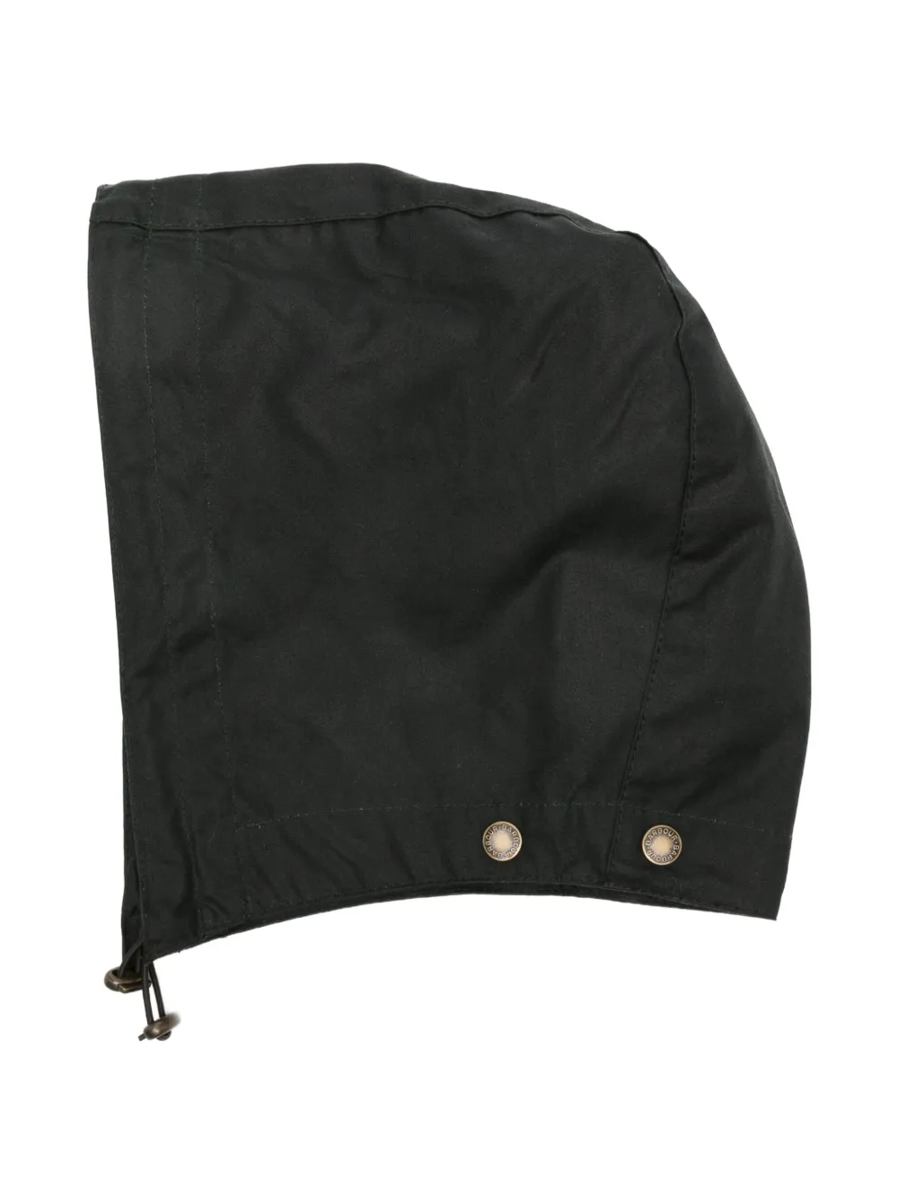 Barbour press-stud hood - Verde