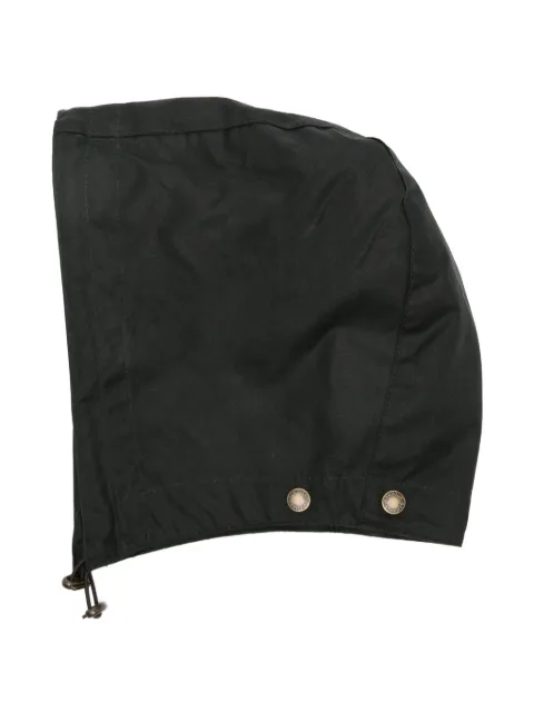 Barbour press-stud hood