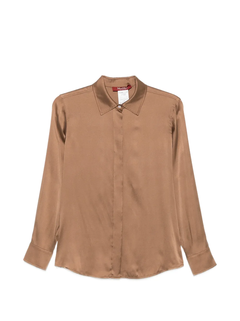 Max Mara silk shirt - Marrone