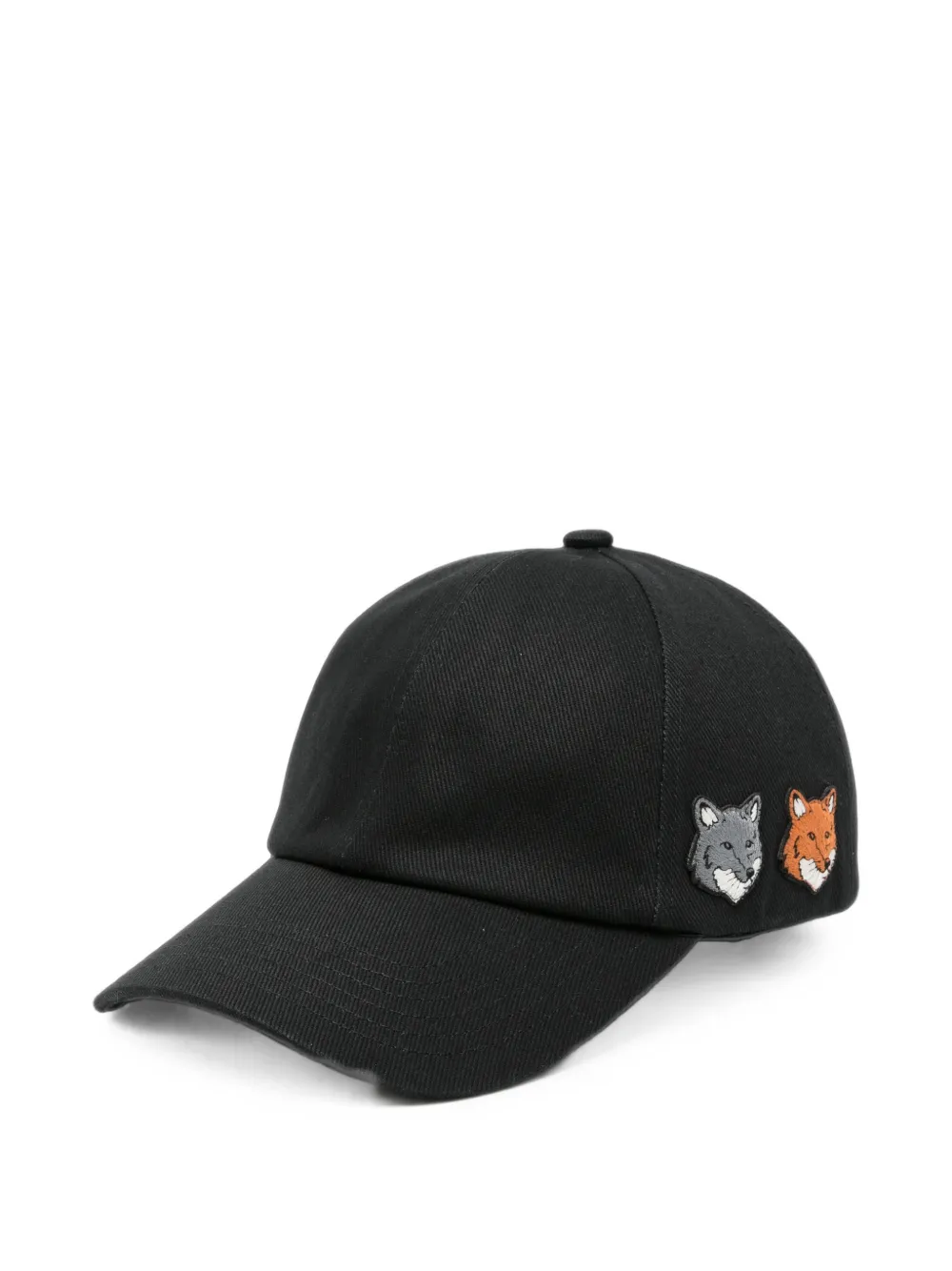 Maison Kitsuné cotton baseball cap - Grau