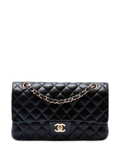 CHANEL Pre-Owned 2006-2008 Medium Classic Lambskin Double Flap shoulder bag