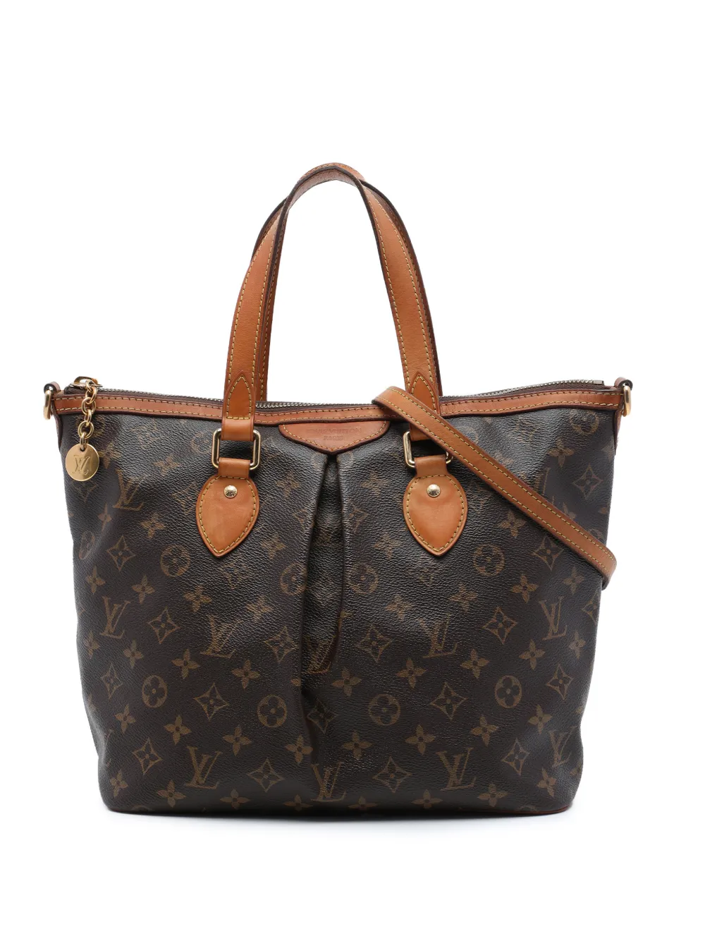 Louis Vuitton Pre-Owned 2012 Monogram Palermo PM satchel - Brown