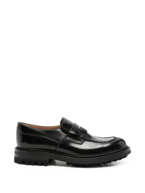 Church's chunky-sole penny-slot loafers