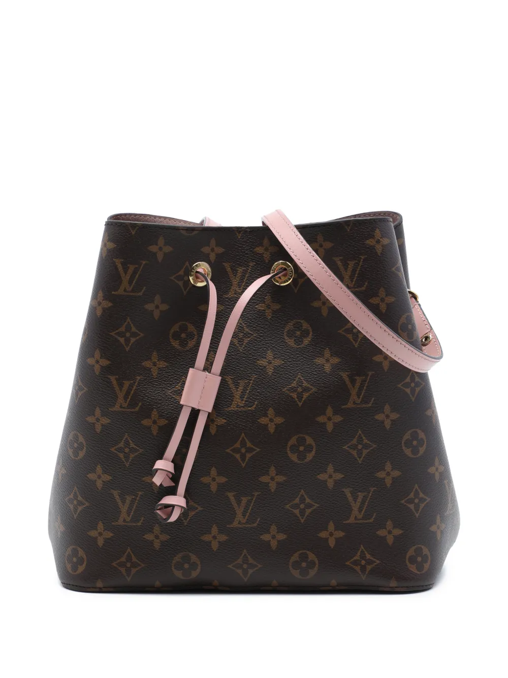 Louis Vuitton Pre-Owned 2000-2026 Monogram Neonoe MM bucket bag - Marrone