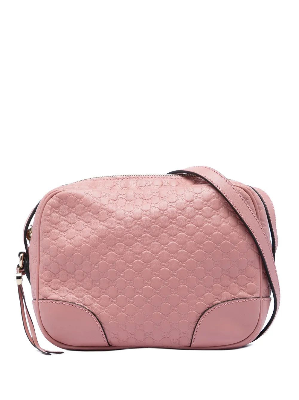 Gucci Pre-Owned 2016-2026 Microguccissima Bree crossbody bag - Rosa