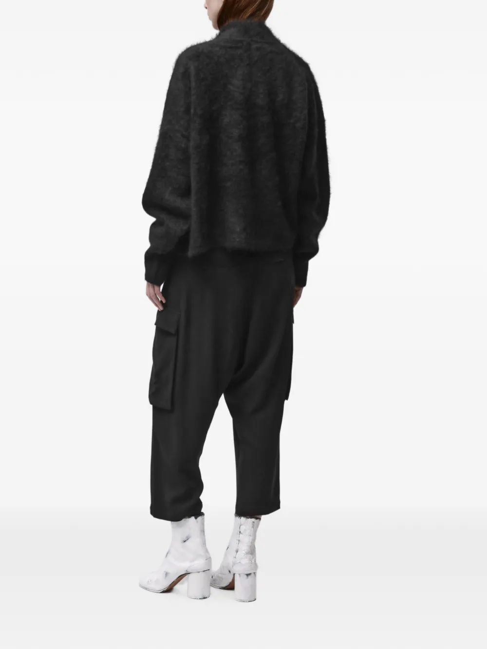 Thom Krom Vest van jakwol Wit