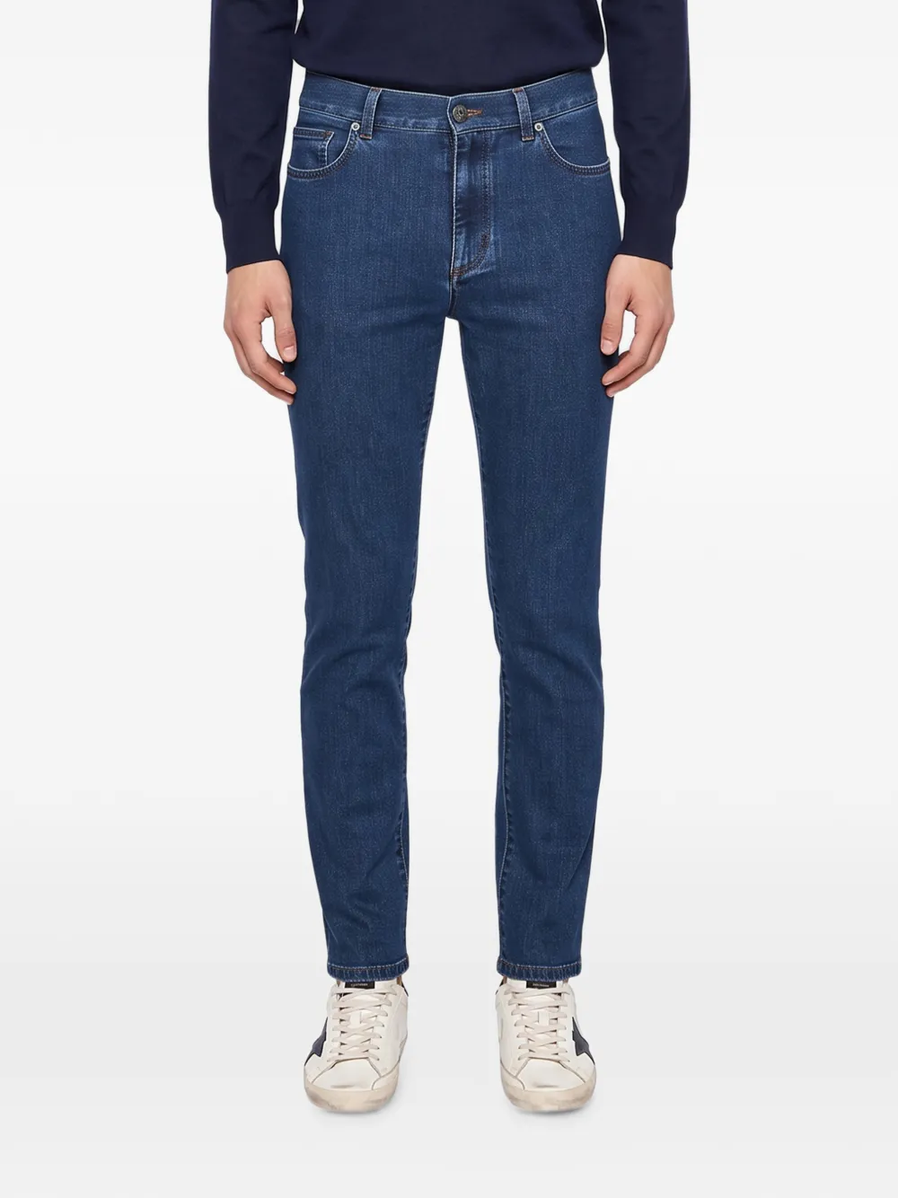 Zegna Skinny jeans Blauw